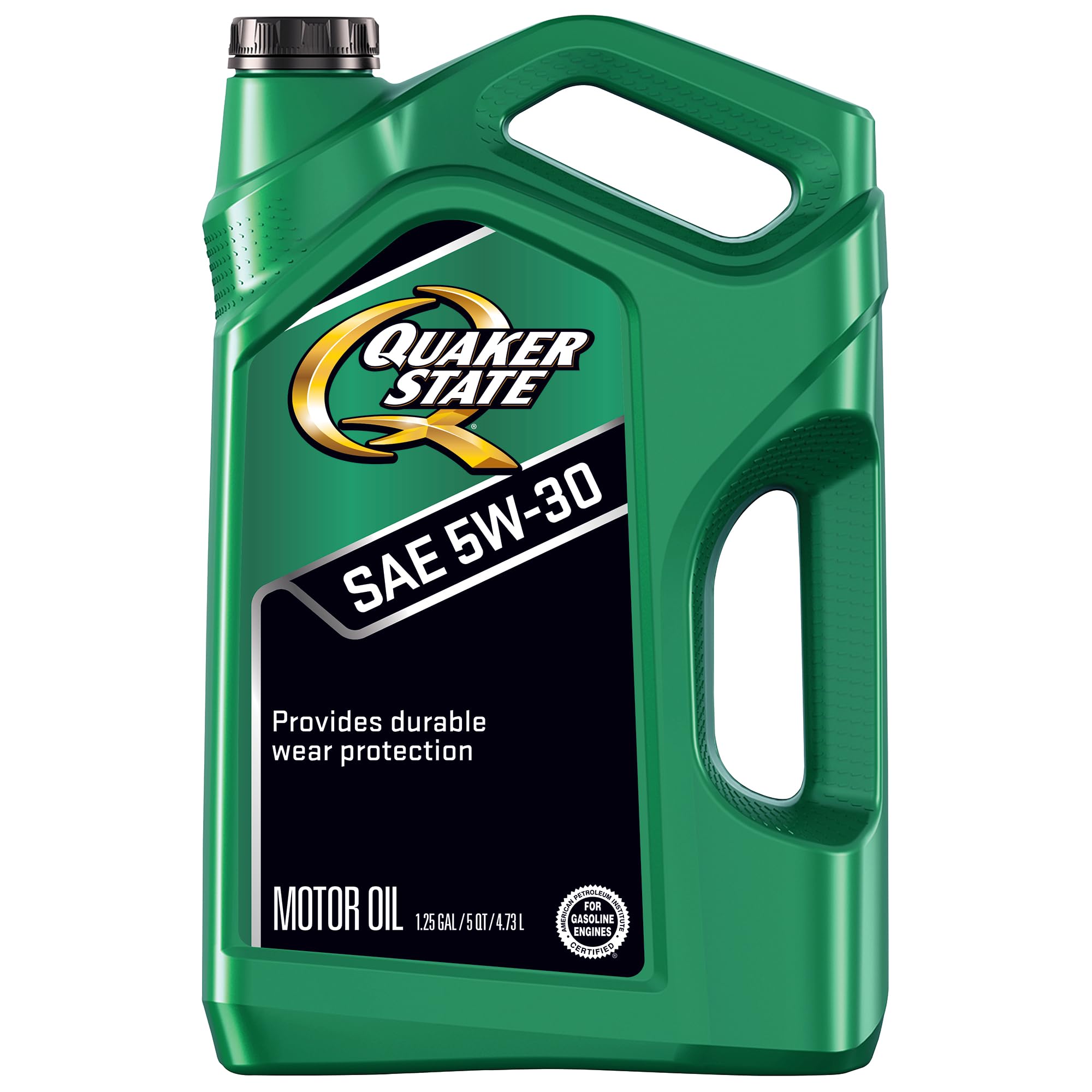 QUAKER STATE エンジンオイル 5W-30 DL-1 4L✖︎3本 Quaker State 5W-30 Gasoline Engine Oil, 5 Quart : Amazon.in: Car
